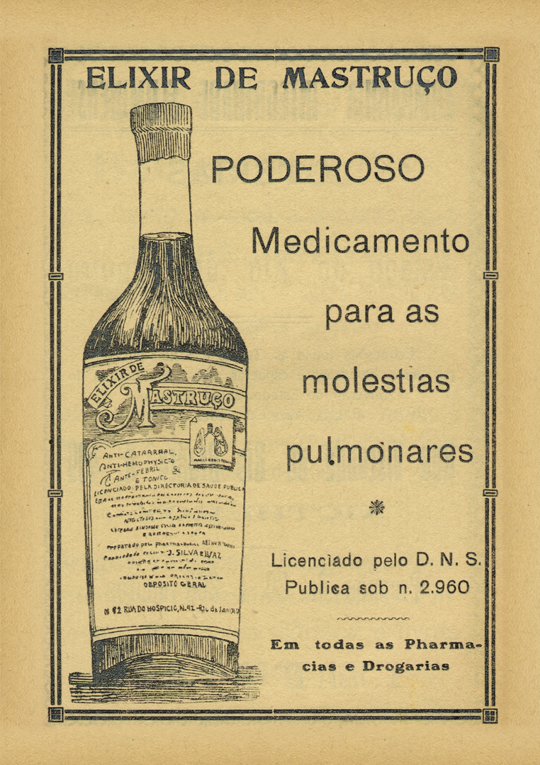 Elixir de Mastruço para Moléstias Pulmonares